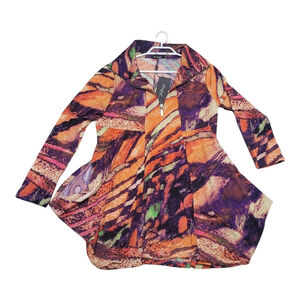 NWT Papa Jersey Stretchy Art To Wear Tunic